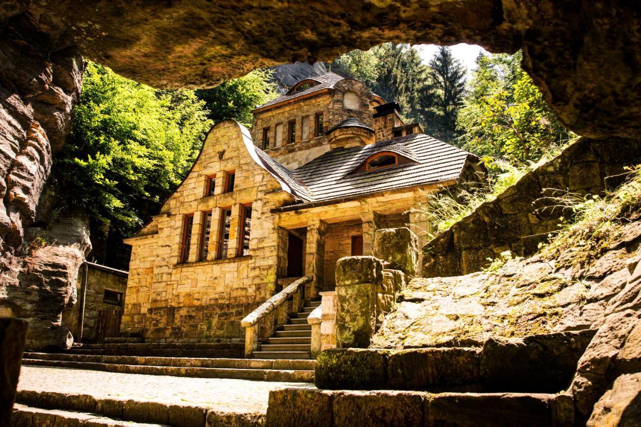 Stara Plynarna Hotel Hřensko Exterior foto